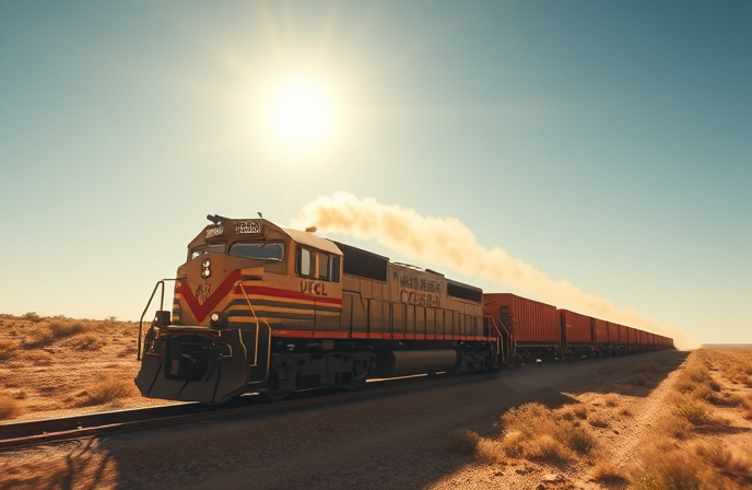 Australian Evo Locomotive: Greener Freight for Pacific National