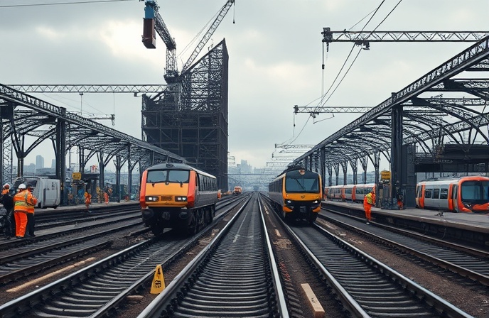 Network Rail: Waterloo Closure & Infrastructure Upgrades in the UK