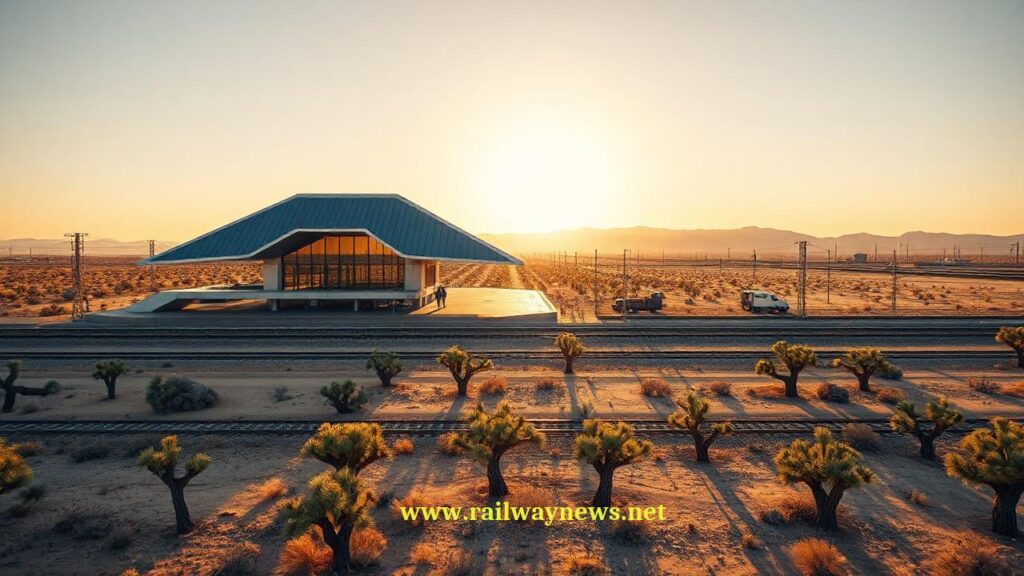 California High-Speed Rail Signs Palmdale-Victorville MOU