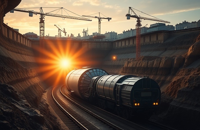 Grand Paris Express: TBM Marine Tunneling Line 15 East.