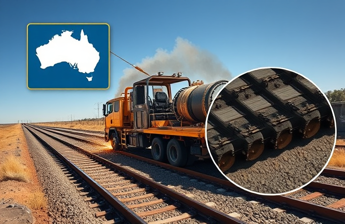 Loram RGT: Australian Rail Grinding Revolutionizes Track Maintenance
