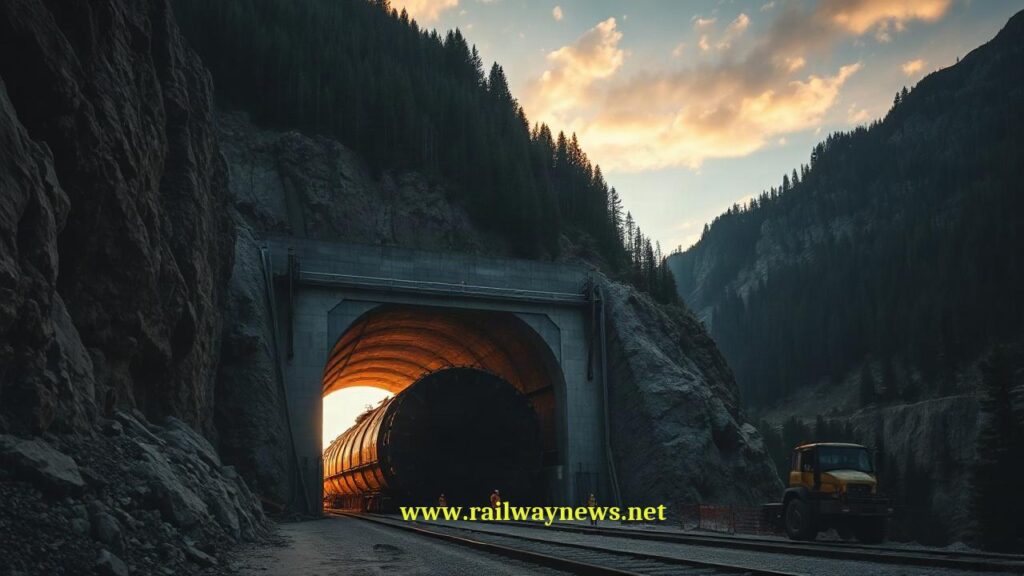 Brenner Base Tunnel Connects Austria Italy Both Main Tubes