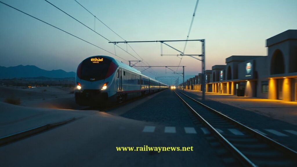 Etihad Rail Reports 70,000 Passenger Tickets on UAE Network
