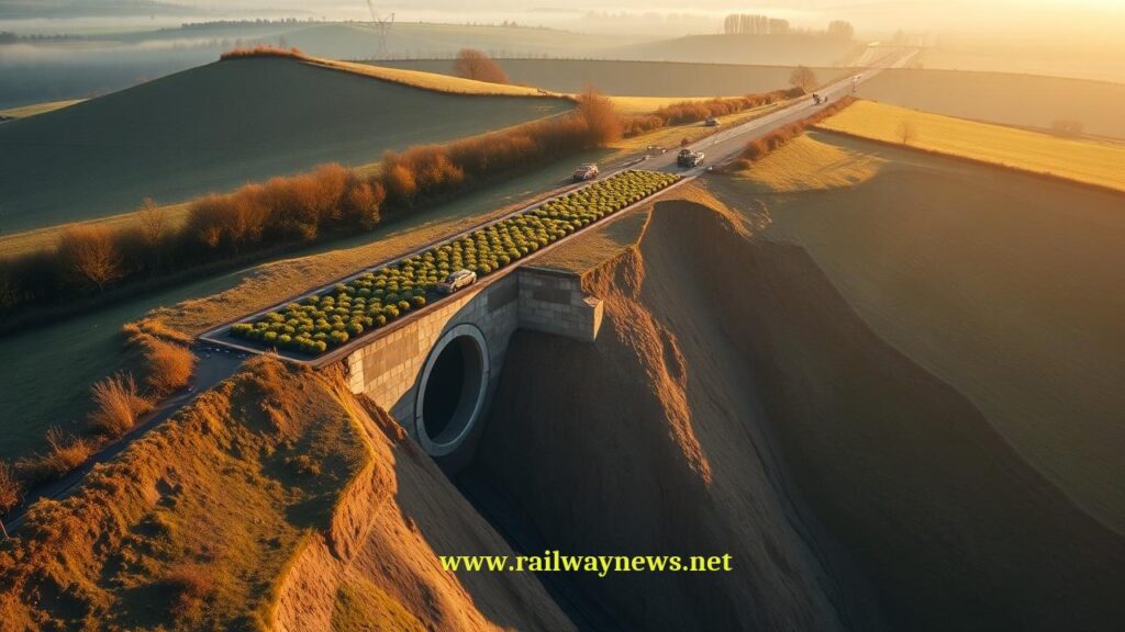 HS2 Completes 700-Metre Green Roof Tunnel at Burton Green