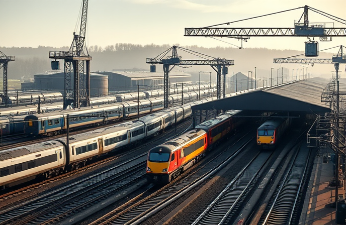 UK Rail Maintenance: DFTO’s Heaton Depot Efficiency Plan
