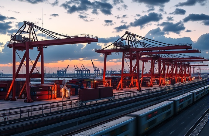China’s Suxi Terminal: Autonomous Rail Innovation & Trade Boost