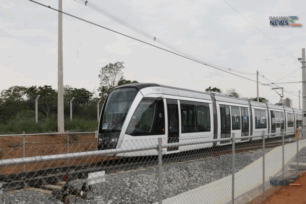 Alstom Taubate Tram Factory Equipped with Test Line