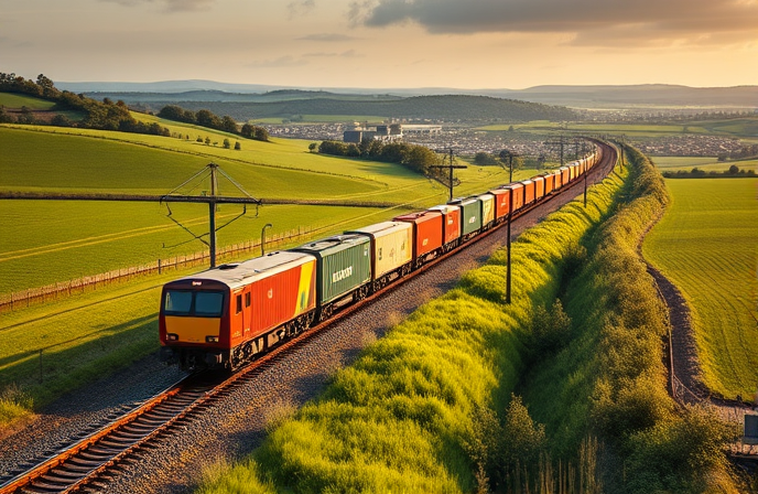UK Rail Freight: Southampton-Northampton Link Boosts Logistics