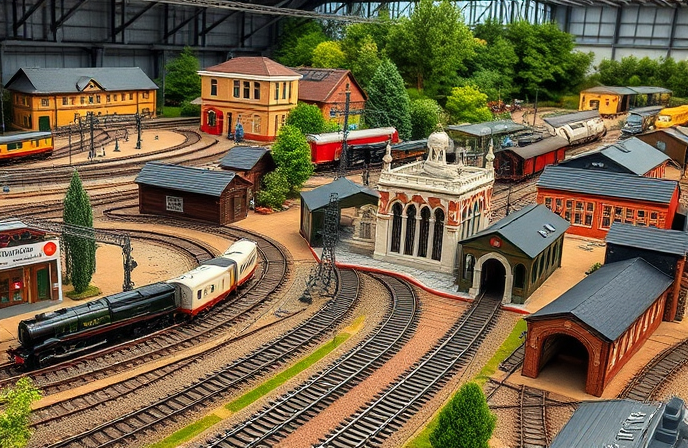 Model Railway Village: Alstom Derby & UK Rail Heritage Celebration