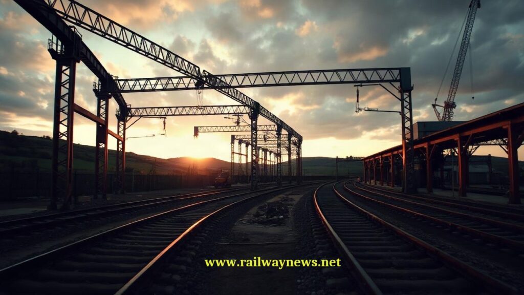 Network Rail Completes £160M Shipley Depot Steel Frame