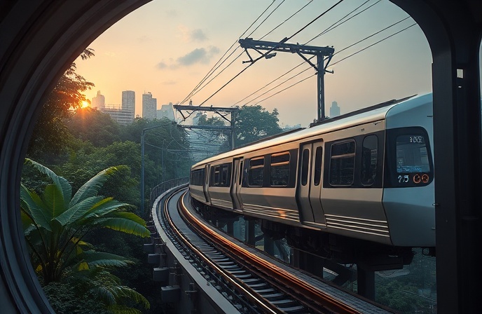 Jakarta MRT Expansion: Sumitomo/Nippon Sharyo Metro Trains