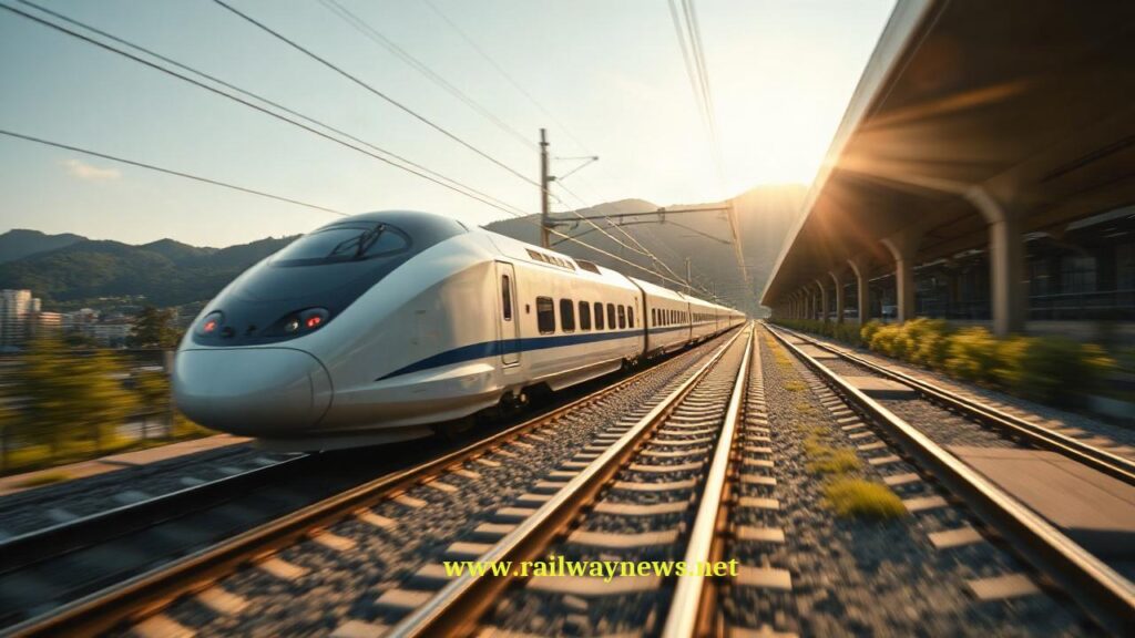 Hitachi Delivers First N700ST High-Speed Train to Taiwan