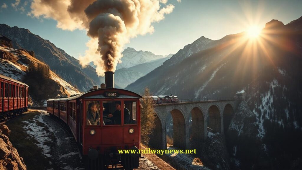 Matterhorn Gotthard Bahn Completes 100 Years Brig-Disentis