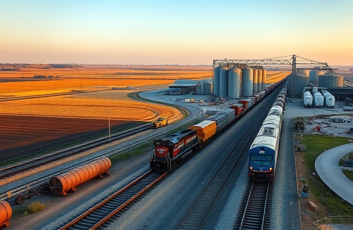 Iowa’s Newton Rail Park: IAIS, Jasper County, Freight Growth