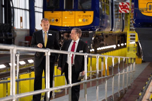 Allerton Depot Opens to Electric Trains
