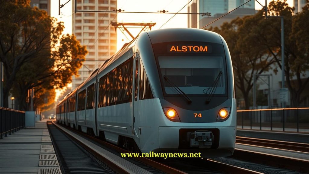 Alstom Delivers First X’trapolis 2.0 Train Melbourne