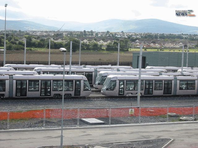 Alstom’s Citadis Trams Arrive in Dublin from La Rochelle