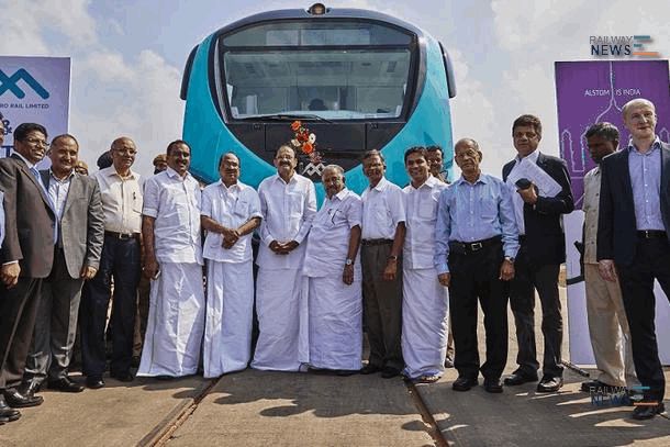 Alstom Delivers the First Kochi Metro Trainset