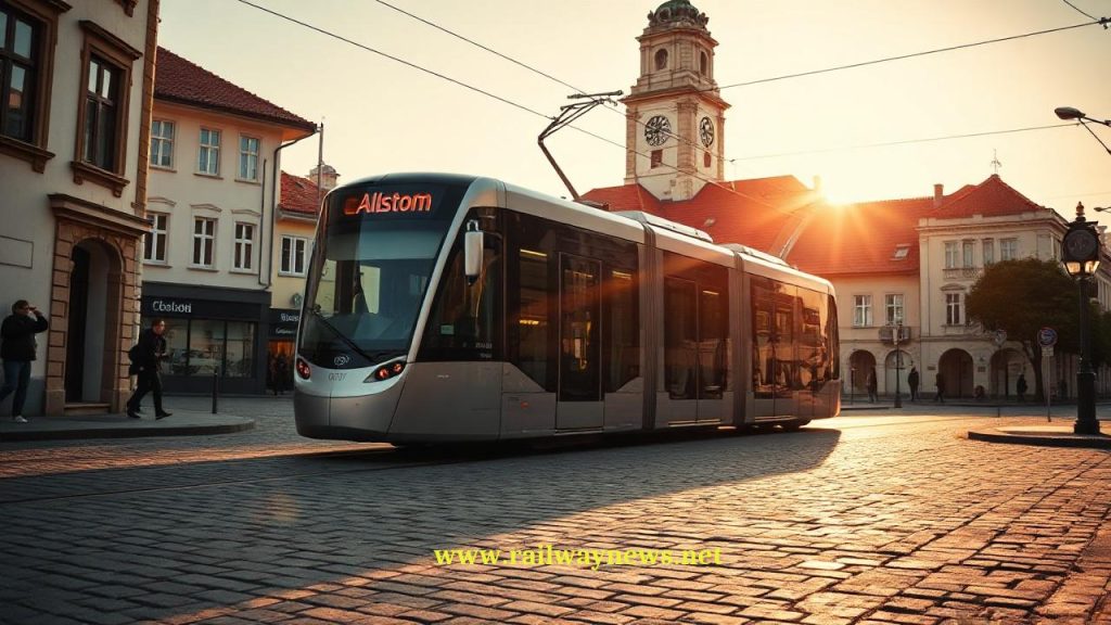 Alstom Launches 34m Flexity Tram on Graz Lines 4 7 17