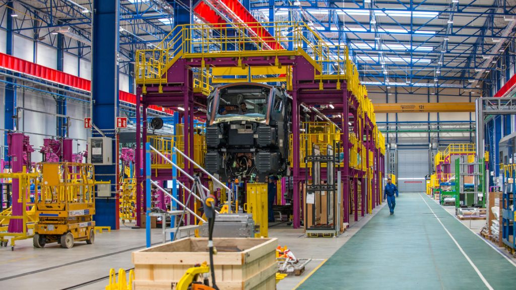 Alstom and NS Unveil a New Production Line for Coradia Stream Trains in Katowice