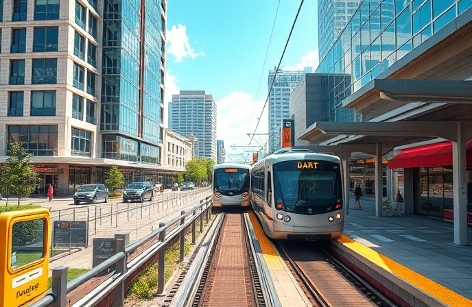DART Light Rail’s Economic Impact: $18.1B in North Texas Railway Growth