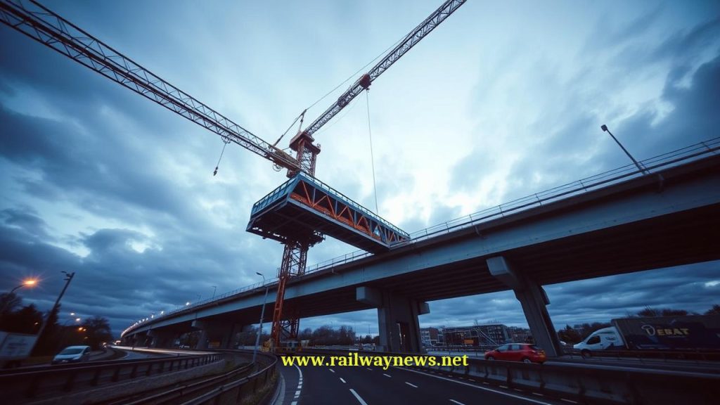 Balfour Beatty VINCI Launches 1,250-Tonne M6 Viaduct Section April 2026