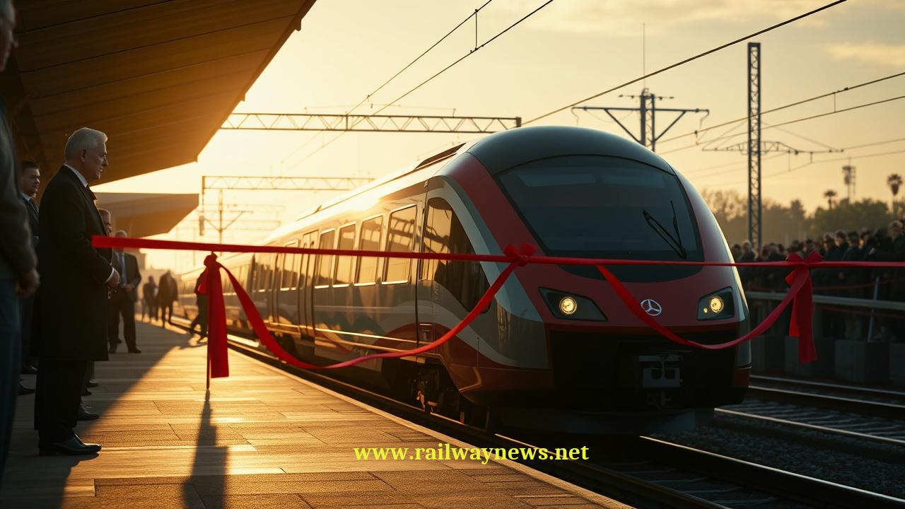 Denmark's Royal Rail Launch: First Battery Trains Debut - Railway News