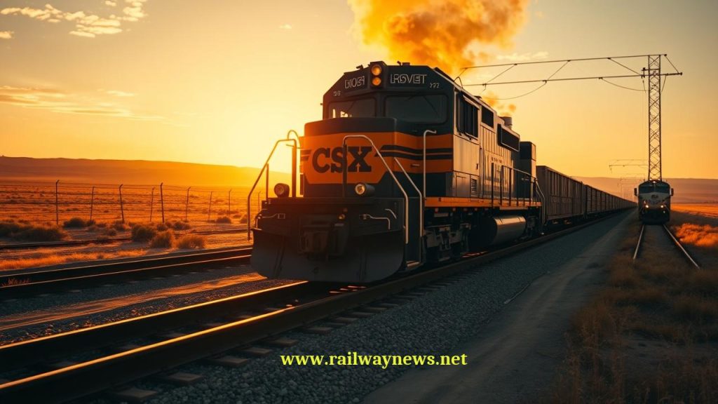 CSX Launches First Locomotive Service Truck Toledo Ohio