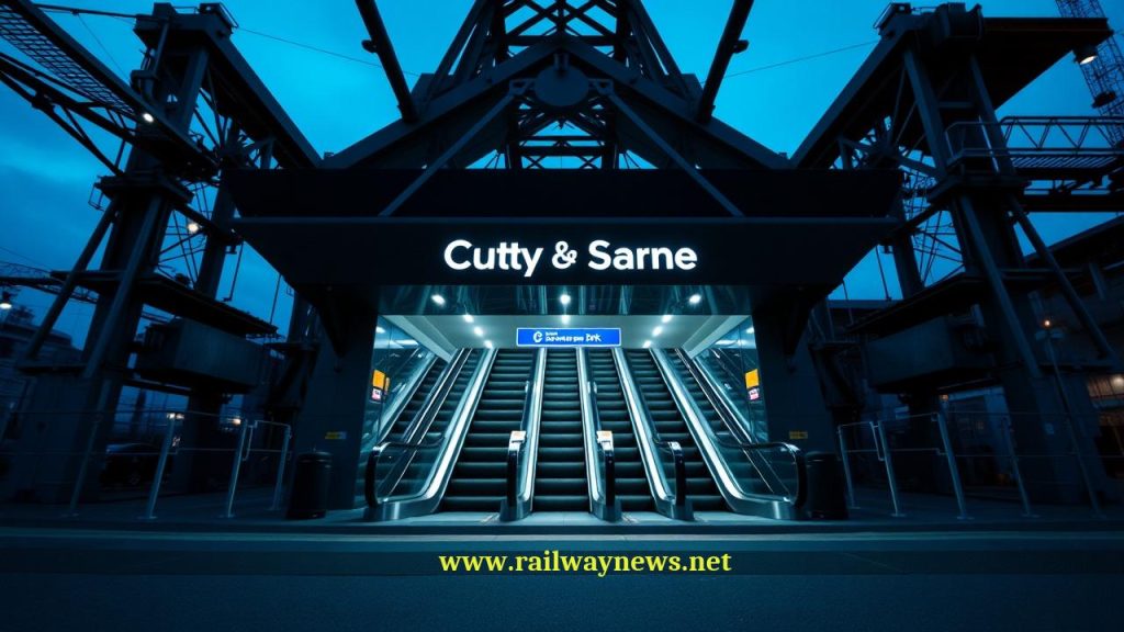 Cutty Sark DLR Completes Four Escalator Upgrade March 23