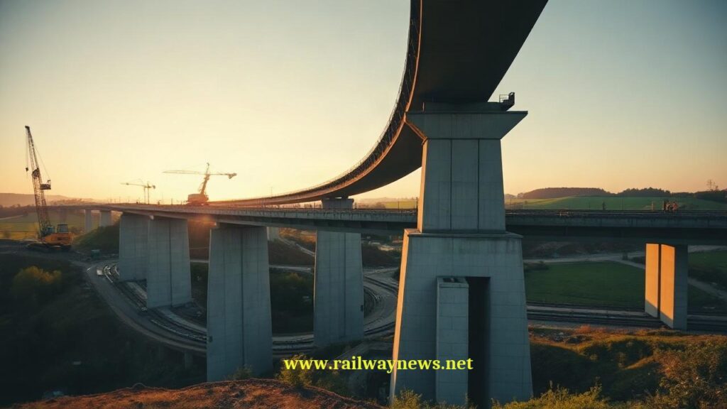 EKFB Completes 320-Metre Westbury Viaduct for UK HS2