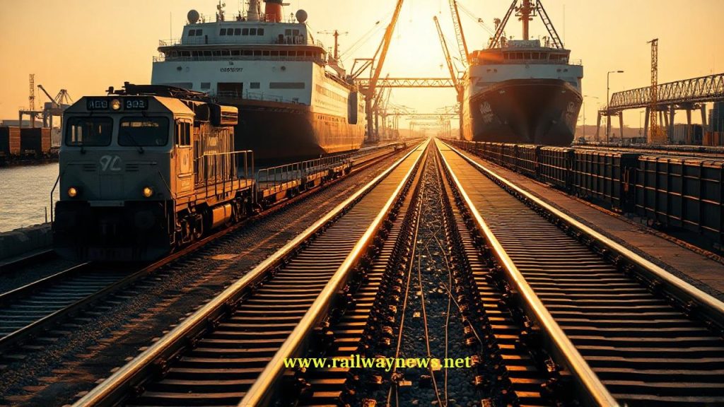 DB Cargo Delivers 120m Rails Weekly on Poland-Sweden Ferry