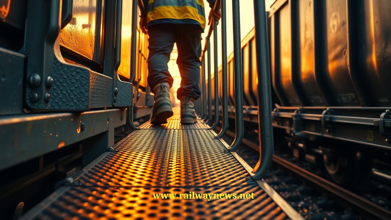 EU Standard EN 16116-2: Preventing Falls on Freight Wagons - Railway ...