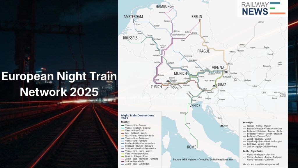 The Ultimate European Night Train Map 2025: New Routes & Connections (Nightjet & EuroNight)