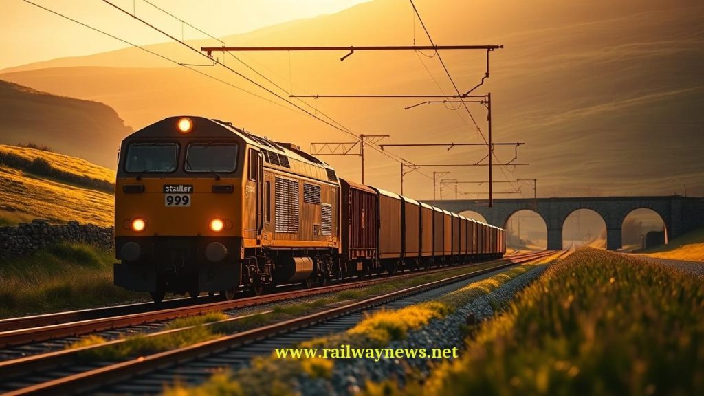GB Railfreight Tests First Six Class 99 Locomotives UK
