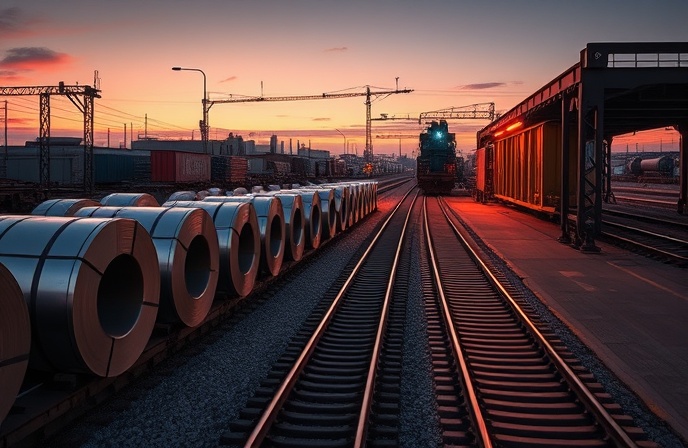 CN-Target Steel: Rail Transload Facility Boosts Michigan Steel Supply