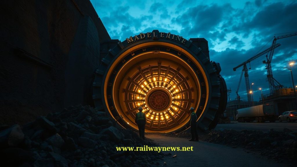 HS2: UK’s ‘Madeleine’ TBM Begins 7.2km Euston Tunnel Drive