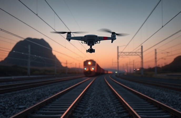 Skylark-Sensonic: Rail Safety Boost with Bharat Drones & DAS