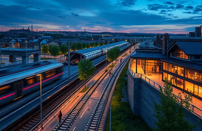 Prague & SZ Partner on High-Speed Rail with Integrated Urban Development