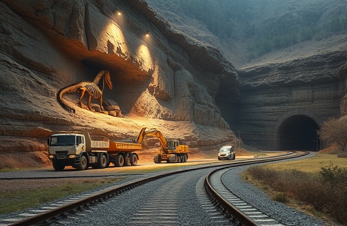 HS2 Fossil Finds: Jurassic Rail History Revealed