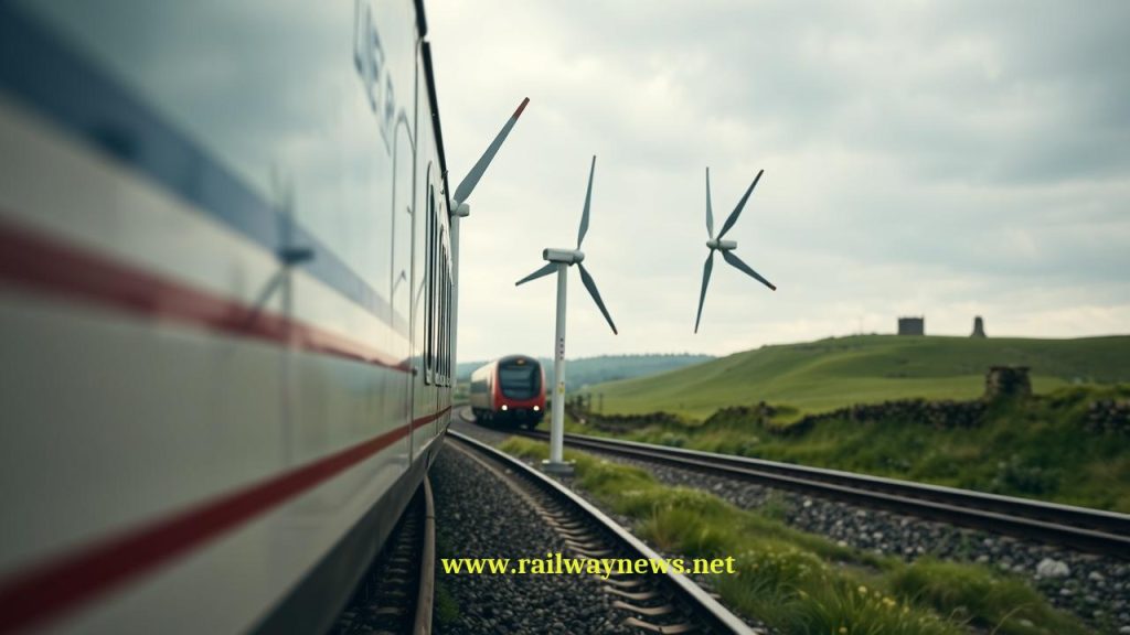 LNER Treeva Launches Three Wind Turbines East Coast Main Line