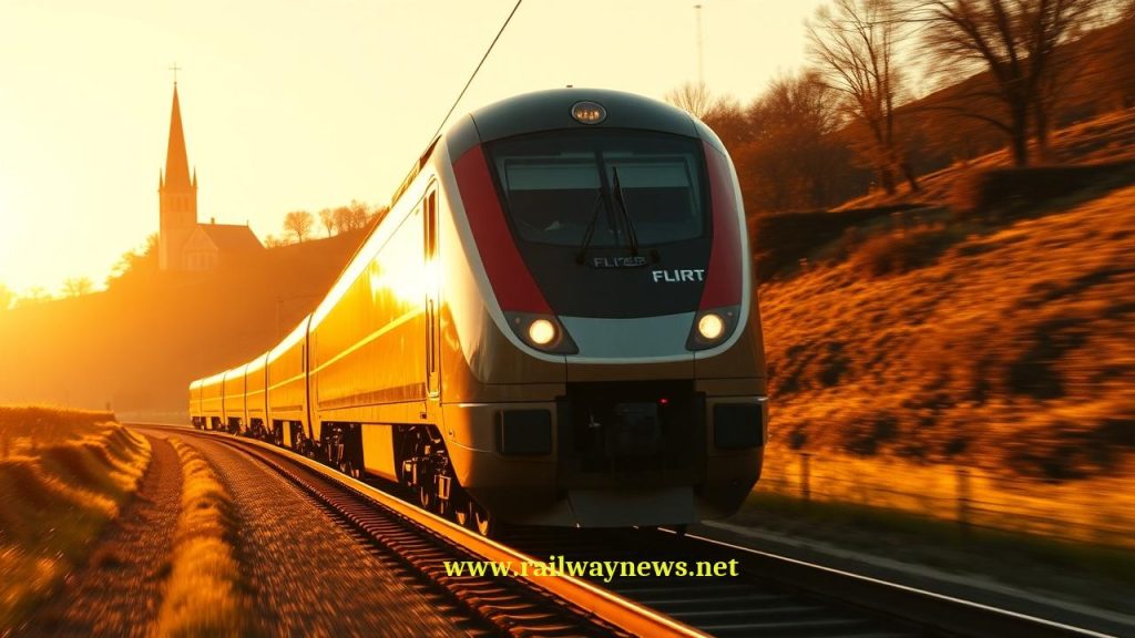 LTG Link Tests 15 Battery Electric FLIRT Trains in Lithuania