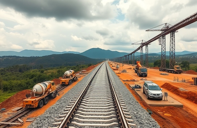 India’s Mumbai-Ahmedabad HSR: Track Construction & Tech