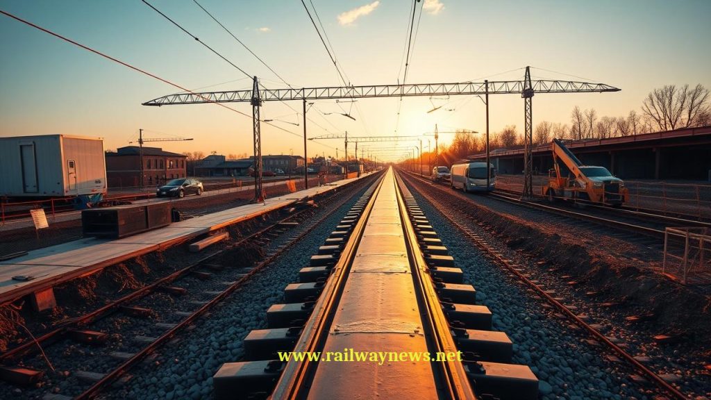 Maryland Purple Line Completes Final Rail Installation