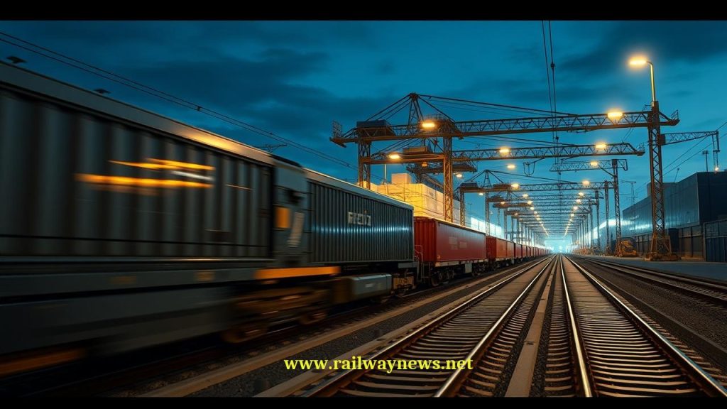 Network Rail Boosts Scottish Freight: Speeds Tripled at Mossend Hub