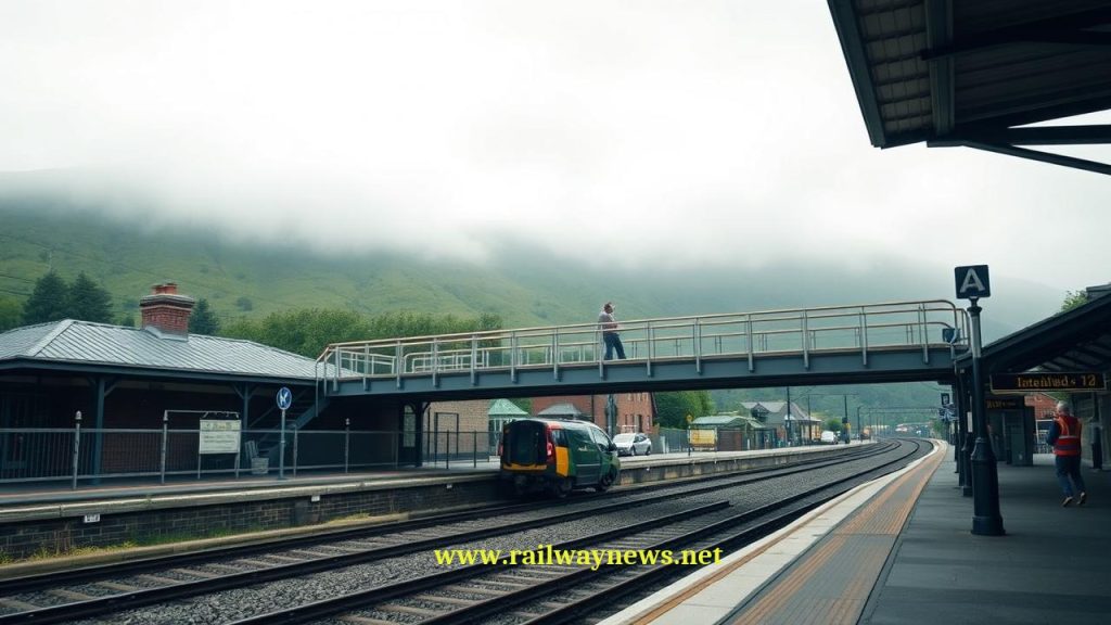 Network Rail Completes Step-Free Access Menston Station UK