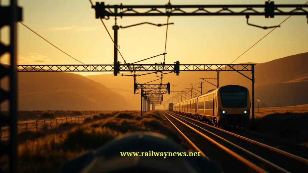 Network Rail Launches Borders Railway Electrification Work Scotland