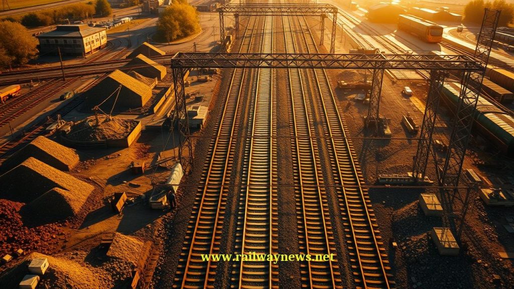 Network Rail Upgrades 11.5 km Track Huddersfield-Leeds