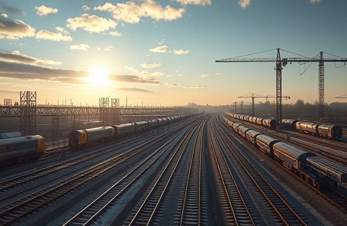 Network Rail Undertakes 32-Day Upgrade: Track, Signaling & OLE Improvements