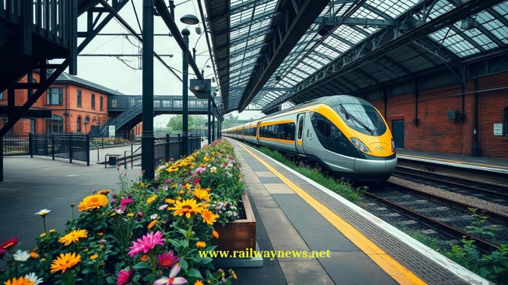 Avanti West Coast Completes Stafford Station Green Project