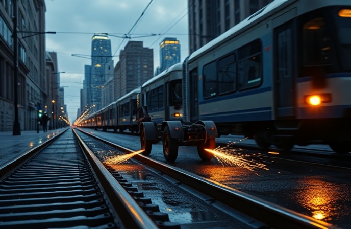 Plasser & Theurer ATMO: Urban Rail Grinding Solution